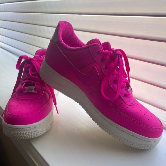 Nike Shoes - Nike Air AF-1 RARE Hot Pink worn 2x 
Excellent condition!